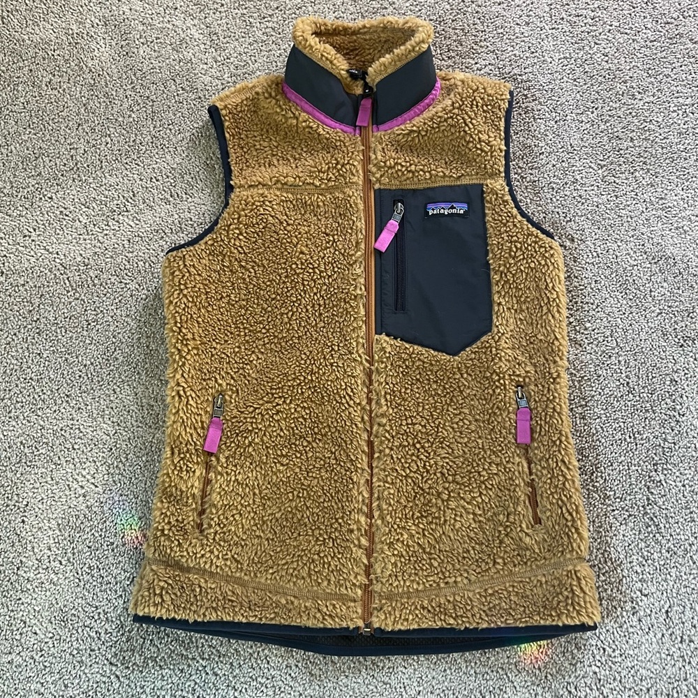 Patagonia Women’s Classic Retro-X Fleece Vest Size XS